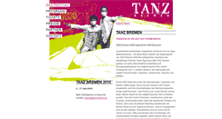 Desktop Screenshot of 2008.tanz-bremen.de